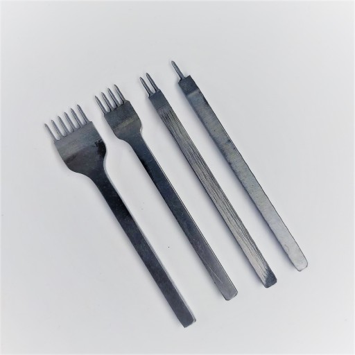 Набор строчных пробойников для кожи 3мм