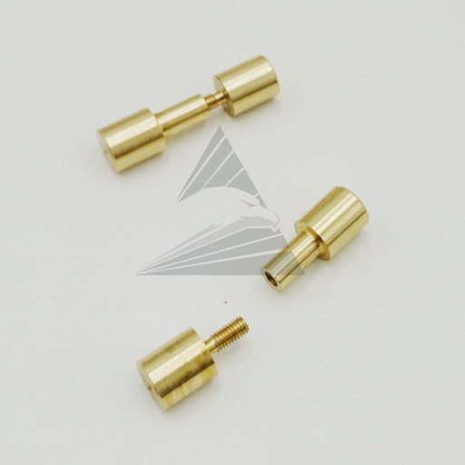 Крепёж корби 7,8 / 4,6мм, латунь