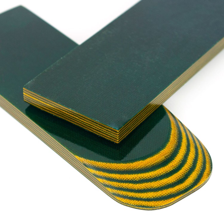 Микарта #Tundra (зелено-желтый), листы