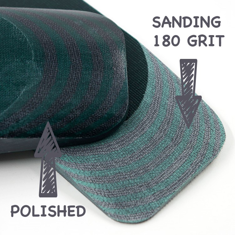 Микарта #Turtle (черно-зеленая), листы