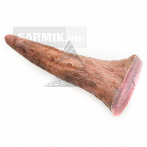 Лось, рог кончик стабилизированный (красный)
