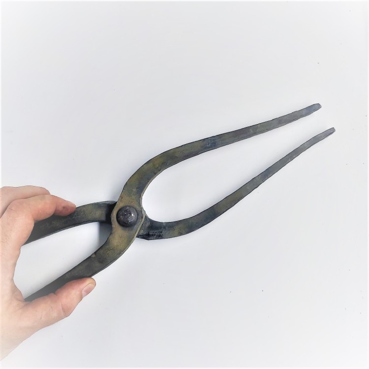 Клещи кузнечные №5 из титана, узкогубцы удлиненные (74см)