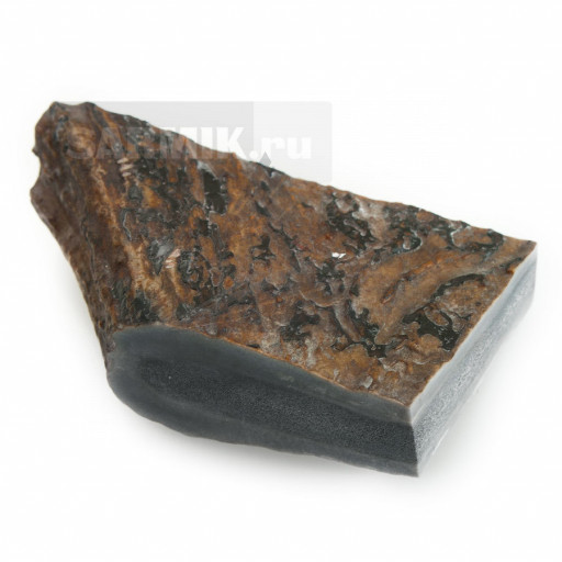 Лось рог срез лопаты большой стабилизированный (черный)