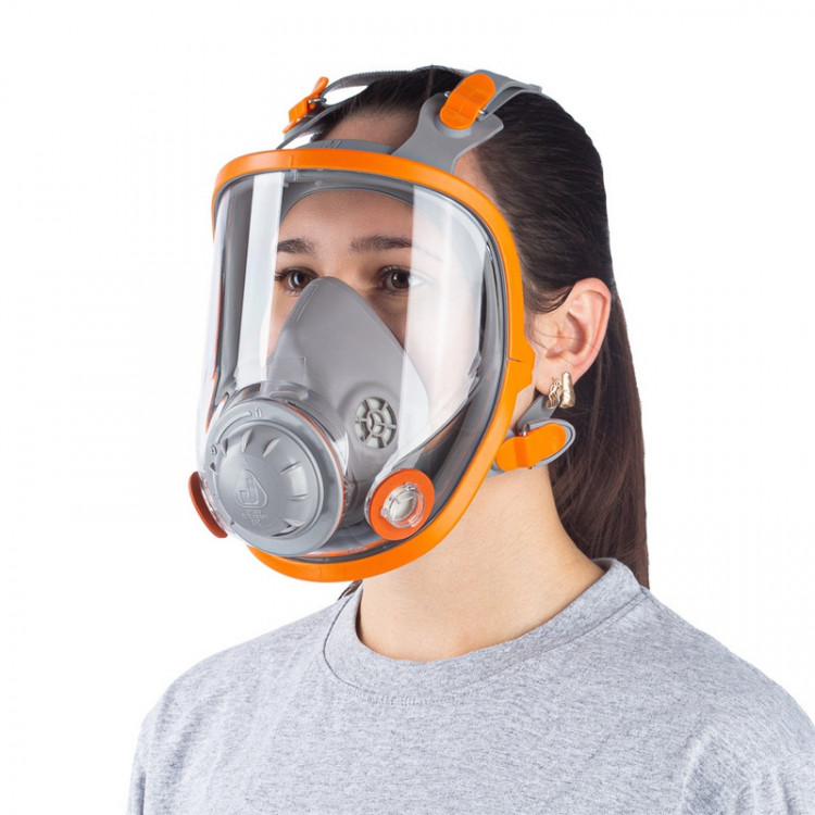 Маска полнолицевая Jeta Safety 5950 (защитная пленка в комплекте)