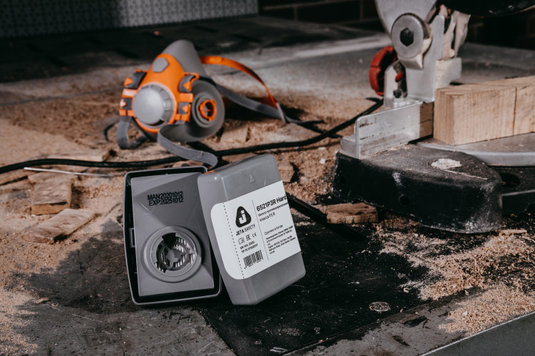 Фильтр Jeta Safety Hard 6521P3R в пластиковом корпусе противоаэрозольный класса P3 R (уп.2шт)