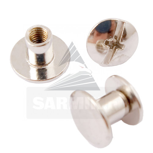 Винт никель 6 мм (5 шт.), Чехия