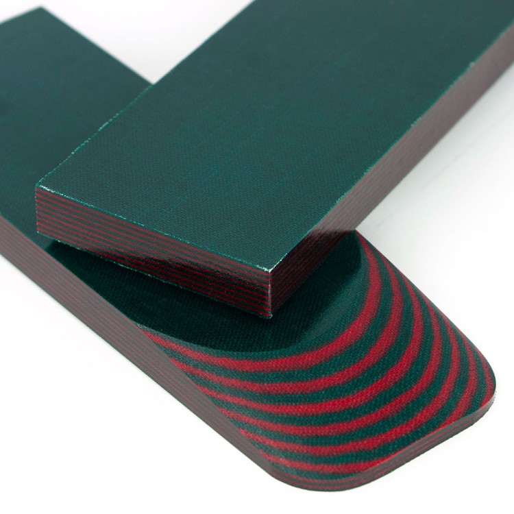 Микарта #Gekkon (зелено-красная), блоки