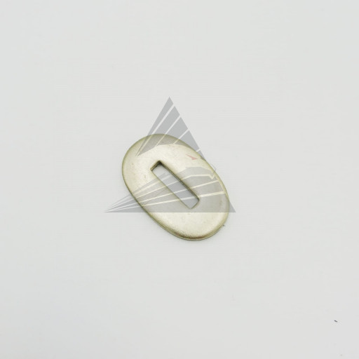 Больстер R30L, нейзильбер (30×19×3 мм, отверстие 18×3,5 мм)