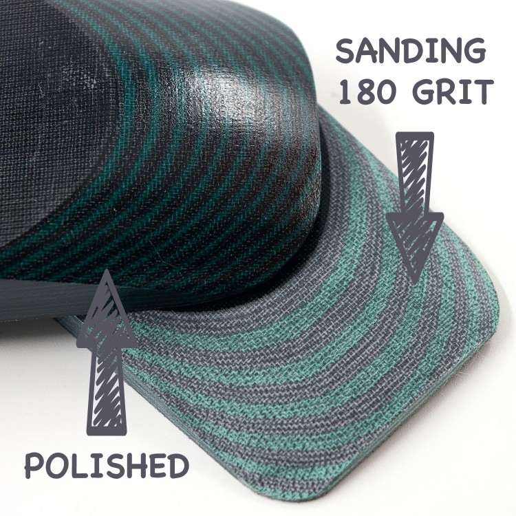 Микарта #Crow (черно-зеленый), блоки