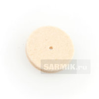 Фетр без дискодержателя (диск), мягкий, 25 мм