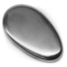 Тыльник, нейзильбер (55×33×5 мм, без отверстия), вогнутый с бортиками