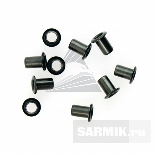 Люверсы для кайдекса, 8 мм, чернёные (10 шт.)