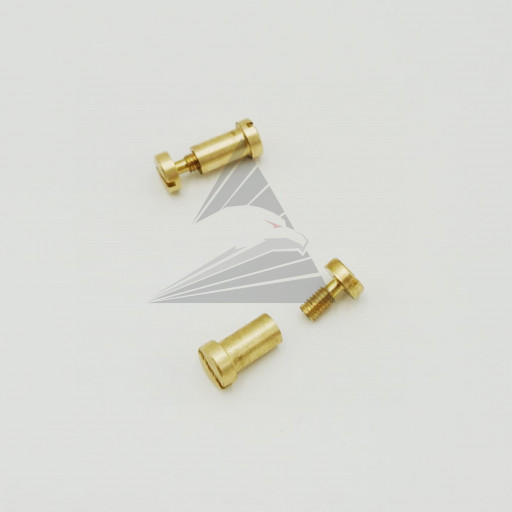 Стяжки под пины 6,2 / 4,6 шлиц, латунь