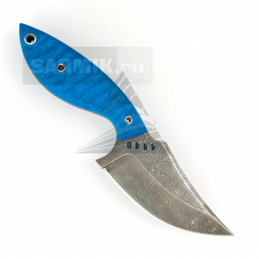 Нож "Skinner" №1110 цельнометаллический, дамасская сталь