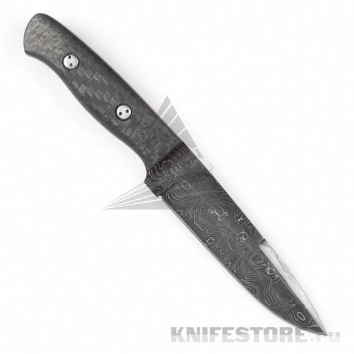 Нож Olamic "Voykar" №510 цельнометаллический, дамасская сталь