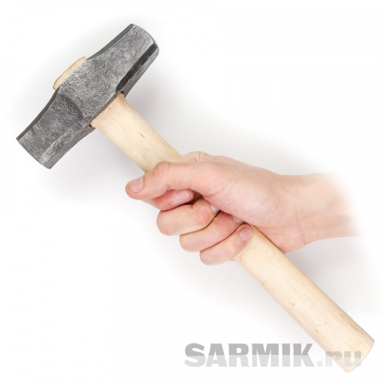 Молоток кузнечный кованый малый, вес 1-1,2кг.