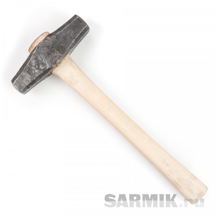 Молоток кузнечный кованый средний, вес 1,5-1,6кг.