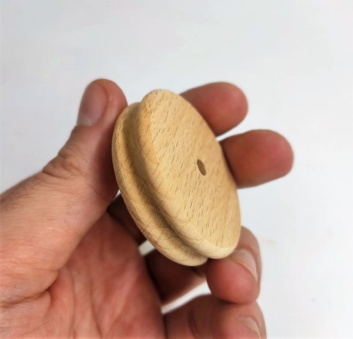Торцовочный ролик, деревянный