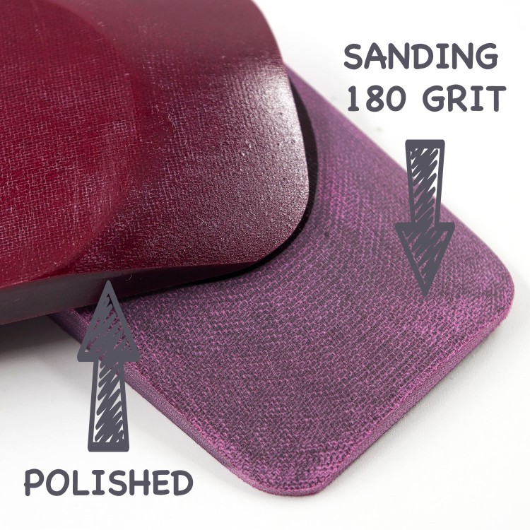 Микарта #Bordo (бордовый), листы