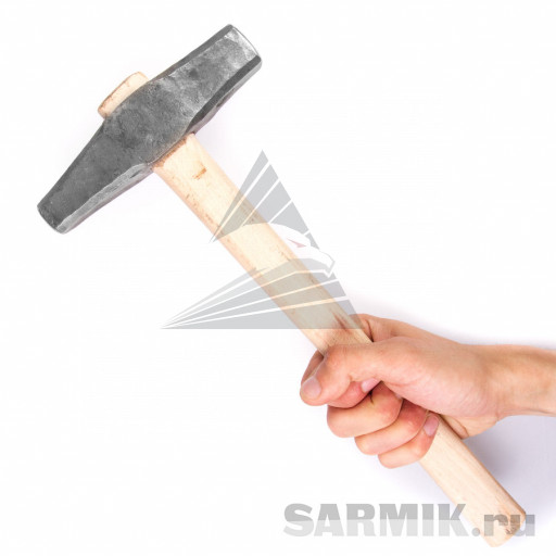 Молоток кузнечный кованый, вес 1кг.