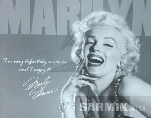 Винтажная жестяная картина Tin Signs "Marilyn Monroe"