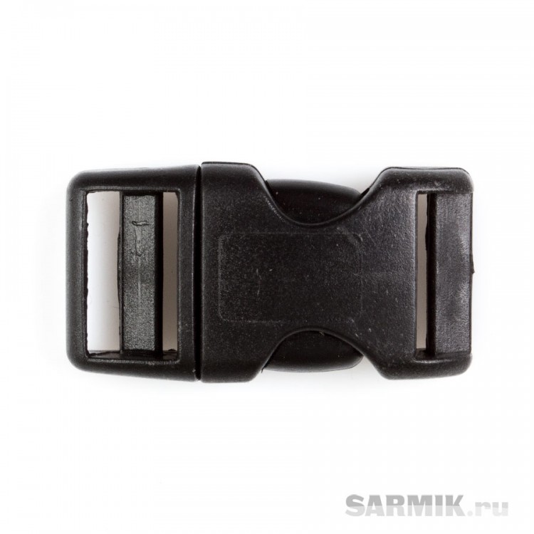 Фастекс 20х40 мм, чёрный