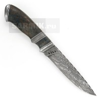 Нож "Suna" №0579, дамасская сталь