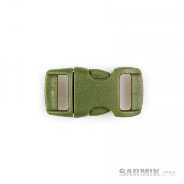 Фастекс 15х30 мм, армейский зелёный