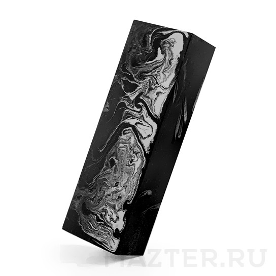 Форин, блок под всадной монтаж 120×40×35 мм  (чёрно-белый)