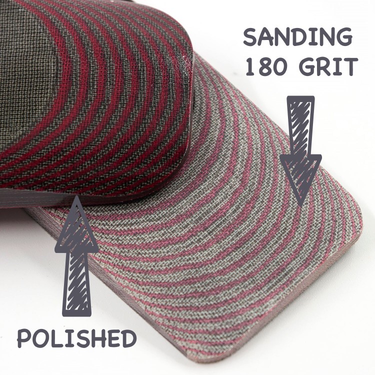 Микарта #Saigon (хаки-красный), листы